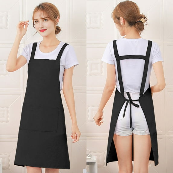 Sales Today Clearance Only,Adjustable Apron,Waterdrop Resistant with Pockets Cooking Kitchen Aprons for Women Men Chef