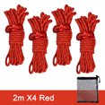 thumbnail image 1 of Outdoor Camping Tent Rope 4mm Thick Reflective Rope Draw Rope 2 Meters Wind Rope, 1 of 7
