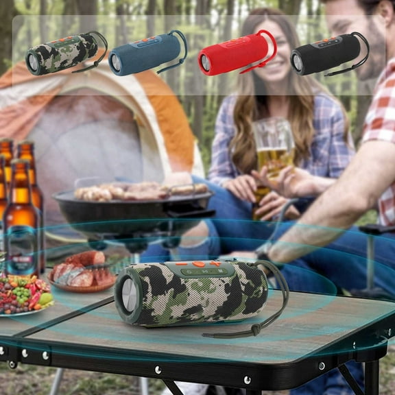 Outdoor Portable Bluetooth Speaker, Wireless 5.3 Audio, 2x5W High-Power Speaker, 1500mAh Battery, Long-Lasting Portable Audio for Outdoors