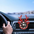 thumbnail image 1 of Safe Journey Deer Car Perfume, Antler Shape Car Air Freshener, Journey Breath Sweet Smell Conditioner, Car Interior Fragrance, 1 of 6