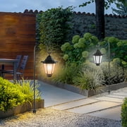 Solar Powered LED Outdoor Garden Lights, Waterproof Solar Garden Lights for Patio, Yard, and Walkways, Decorative Lighting for Outdoor Spaces