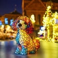 thumbnail image 1 of Sales Today Clearance Stained Resin Poodle Night Light, USB LED Dog Table Lamp Series, Cute Pet Themed Art Lights, Crafts Home Decorations, Fun Gift for Kids on Clearance, 1 of 6
