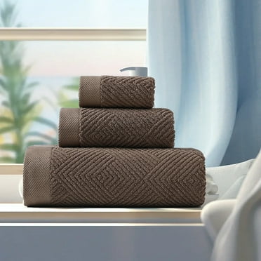 Sales Today Clearance! Topliu Bath Towels Set for Bathroom,Soft and Absorbent Cotton Towels,Thick Towel Set of 3 for Household Use,Gift Towel Set for Washing,Shower,and Face Care