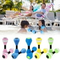 thumbnail image 1 of Water Small Dumbbell Aerobic Exercise Spa Soft Foam Barbell Lightweight Swimming Equipment Supplies, 1 of 4