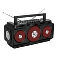 thumbnail image 1 of Waterproof Radio Bluetooth Speaker, Portable AM/FM Digital Radio, Flashlight and Solar Charging, Multi-function Outdoor Speaker, 1 of 6