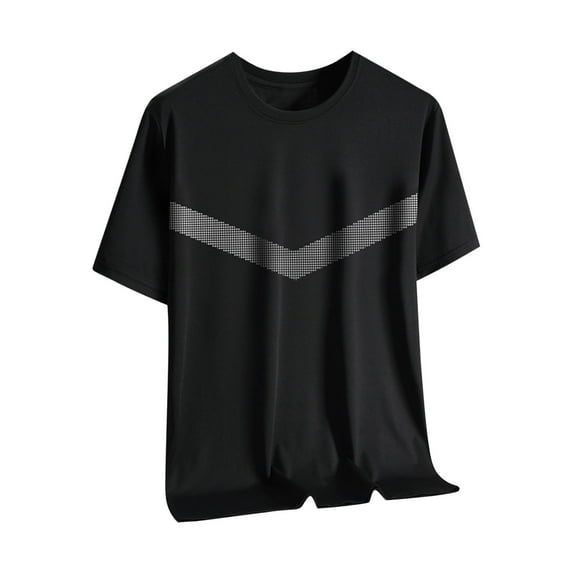 Wicking Shirts for Men Big and Tall Short Sleeve UPF 50 + T-Shirt Quick Dry Athletic Running Swim Tops XXXXXL