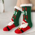 thumbnail image 1 of Sales Today Fluffy Socks for Womens Under $5 GIJNRIUIUA Blackish Green Crew Socks Winter Christmas Fuzzy Slipper Socks with Grips Cozy Holiday Indoor Socks for Women(One Size) Running Socks, 1 of 9