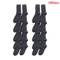 thumbnail image 1 of Sales Today Socks for Men Under $7 GIJNRIUIUA Gray Crew Socks 10 Pairs Print Socks for Women Men Series Colorful Pattern Novelty Cute Unisex Socks Knee-High Socks, 1 of 4