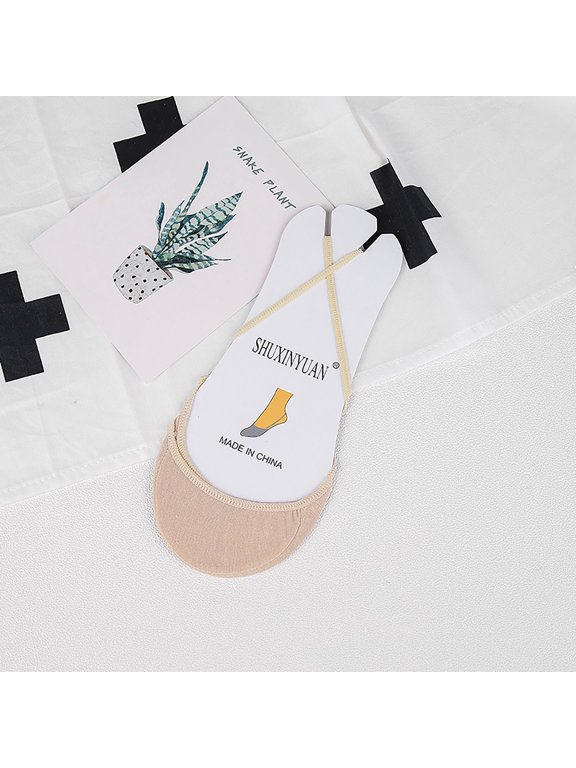 Sales Today Soft Above Ankle Sock Under $2 GIJNRIUIUA Khaki Crew Socks Socks Women's Summer Suspenders Cotton Socks High Heel Slippers Half Toe Socks Elastic Wicks Shallow Socks Scrunch Socks