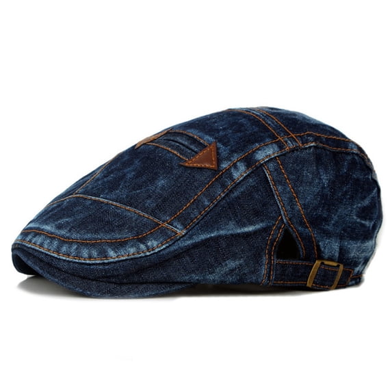 Sales Today Under $5 Blue1 Ivy Cap GIJNRIUIUA Newsboy Hats Flat Cabbie Driving Hat Cotton Dad Cap for Men Women Trucker Hats