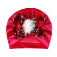 thumbnail image 1 of Sales Today Under $5 Hot Pink Hijab Scarf for Women GIJNRIUIUA Christmas Big Bow Turban Hats Bohemia Cap Girls Headwear Bun Knot Scrub Cap, 1 of 2