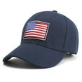 thumbnail image 1 of Sales Today Under $5 Navy Baseball Cap GIJNRIUIUA Flag Embroidered Soft Cotton Fitting Cap for Men and Women Fishing Hat, 1 of 4