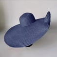 thumbnail image 1 of Sales Today Under $5 Navy Summer Beach Sun Hat GIJNRIUIUA Hat Women's Oversized Hat Hat Covering Sun Hat Sun Hat Baseball Hats, 1 of 3