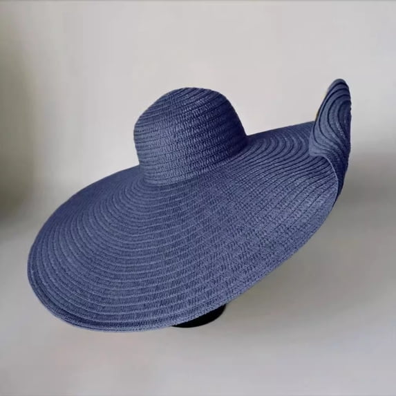 Sales Today Under $5 Navy Summer Beach Sun Hat GIJNRIUIUA Hat Women's Oversized Hat Hat Covering Sun Hat Sun Hat Baseball Hats