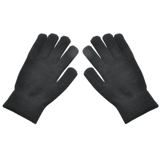 Sales Today Warm Thin Non-slip Glove GIJNRIUIUA Under $3 Men's and Women's Knitted Gloves, Winter Riding Warm and Fleece Gloves Multicolor Gloves & Mittens