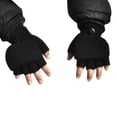 thumbnail image 1 of Sales Today Winter Fingerless Gloves for Women GIJNRIUIUA Under $3 Baby Boys Girls Winter Hand Wrist Warmer Cover Fingerless Gloves Black Gloves & Mittens, 1 of 2