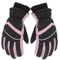 thumbnail image 1 of Sales Today Winter Gloves for Men Warm GIJNRIUIUA Under $6 Winter Outdoor Kids Boys Girls Snow Skating Snowboarding Windproof Warm Ski Gloves Pink Gloves & Mittens, 1 of 3