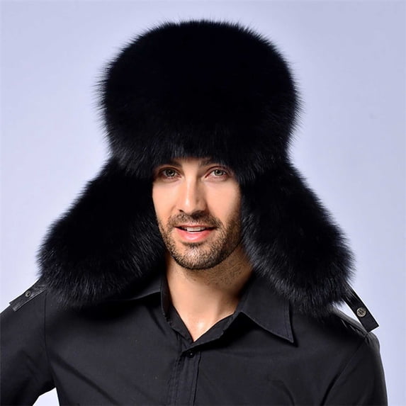 Sales Today under $10 Black Winter Beanie GIJNRIUIUA Fuzzy Bucket Hat Warm Winter Hat Furry Plush Hats Fishing Hat Bucket Hats Hijab Turban