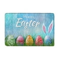 thumbnail image 1 of Sales Tunhigl Easter Day Door Mat - Front Door Mat - Bath Rug Super Absorbent Quick Dry - Rubber Backing Non Slip Washable Bathroom Floor Mats -Green 16x24 IN, 1 of 8