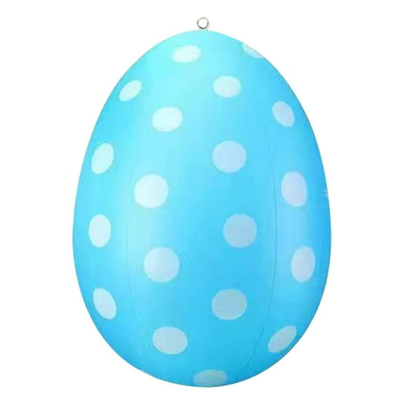 Sales Tunhigl Inflatable Easter Eggs Outdoor Decoration Toys For Kids Colorful Eggs Inflatable Easter Eggs For Yard Garden Party 1PC