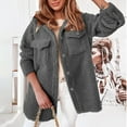 thumbnail image 1 of Turilly Women's Coats for Cold Winter Fashion Women's Zipper V-Neck Pullover Tops Long Sleeve Blouse Sweatshirt, 1 of 6