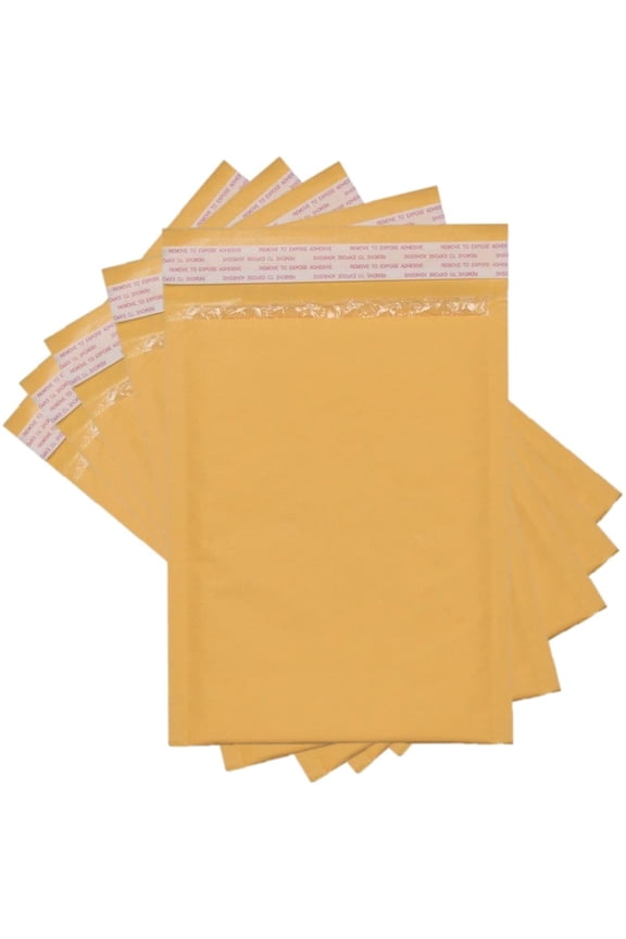 #6 Kraft Bubble Mailers 12.5X19 Inches Shipping Padded Envelopes Self Seal Waterproof Cushioned Mailer 10 Pack