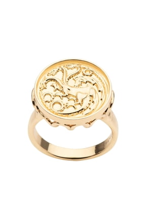 LLC Game of Thrones House of the Dragon Targaryen Sigil King Ring | Size 7 Unisex
