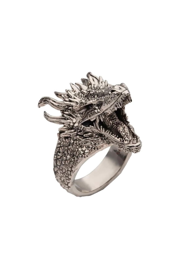 LLC Game of Thrones Stainless Steel Dragon Ring | Size 10 Unisex