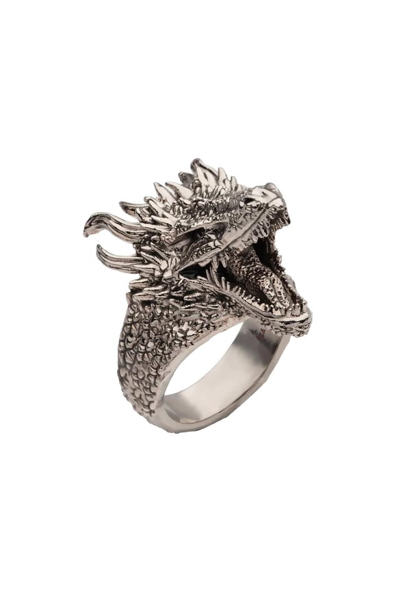 LLC Game of Thrones Stainless Steel Dragon Ring | Size 9 Unisex