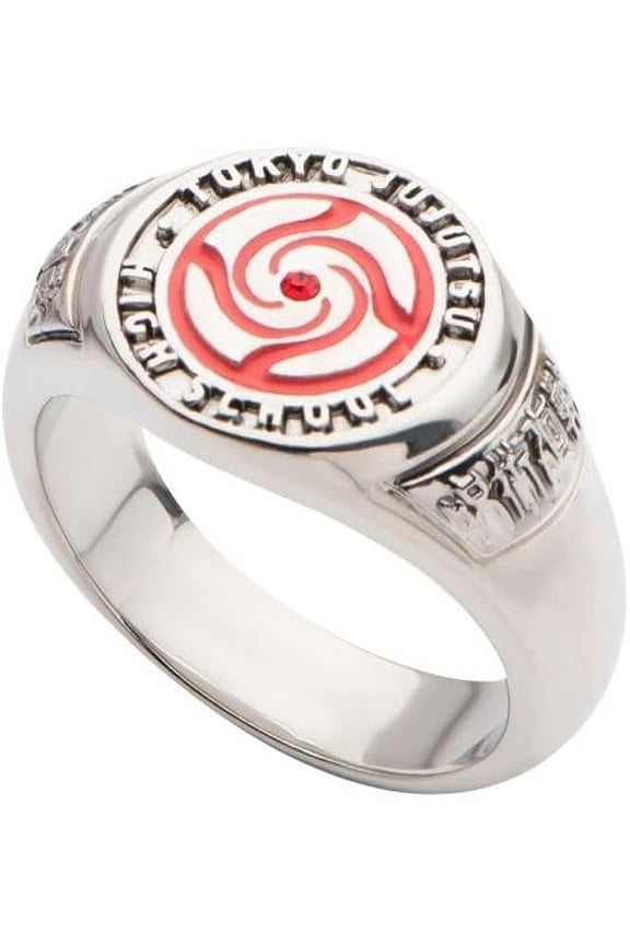 LLC Jujutsu Kaisen Jujutsu High Brass Signet Ring | Size 10 Unisex