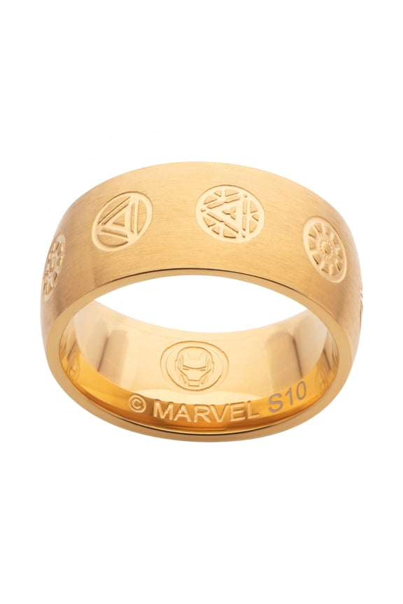 SalesOne LLC Marvel Iron Man Arc Reactor Ring | Size 10 Unisex