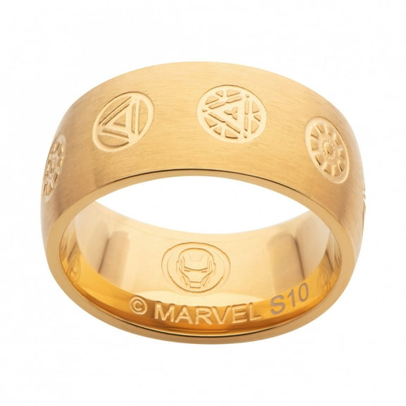 SalesOne LLC Marvel Iron Man Arc Reactor Ring | Size 11 Unisex