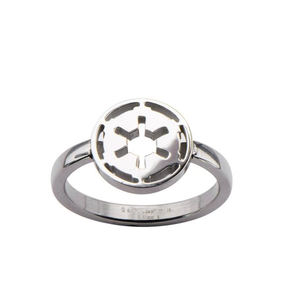 SalesOne LLC Star Wars Imperial Symbol Ring Size 8 Unisex