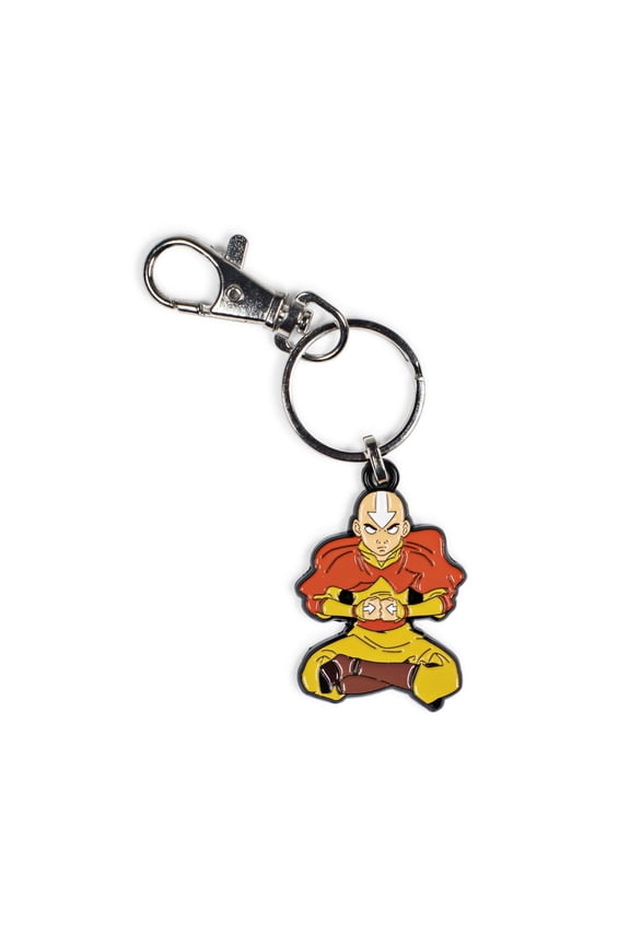 SOI-AVTRAANGKC01-C Avatar: The Last Airbender Aang Enamel Pendant Keychain