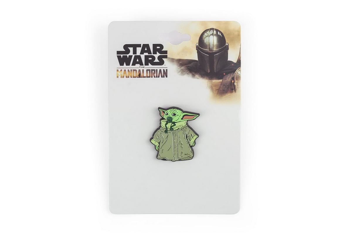 Star Wars The Mandalorian The Child Baby Yoda Pin Baby Yoda Eats A