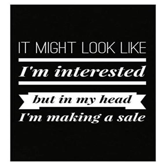 Salesman Poster - Wall Art for Office - 13x19 Gift