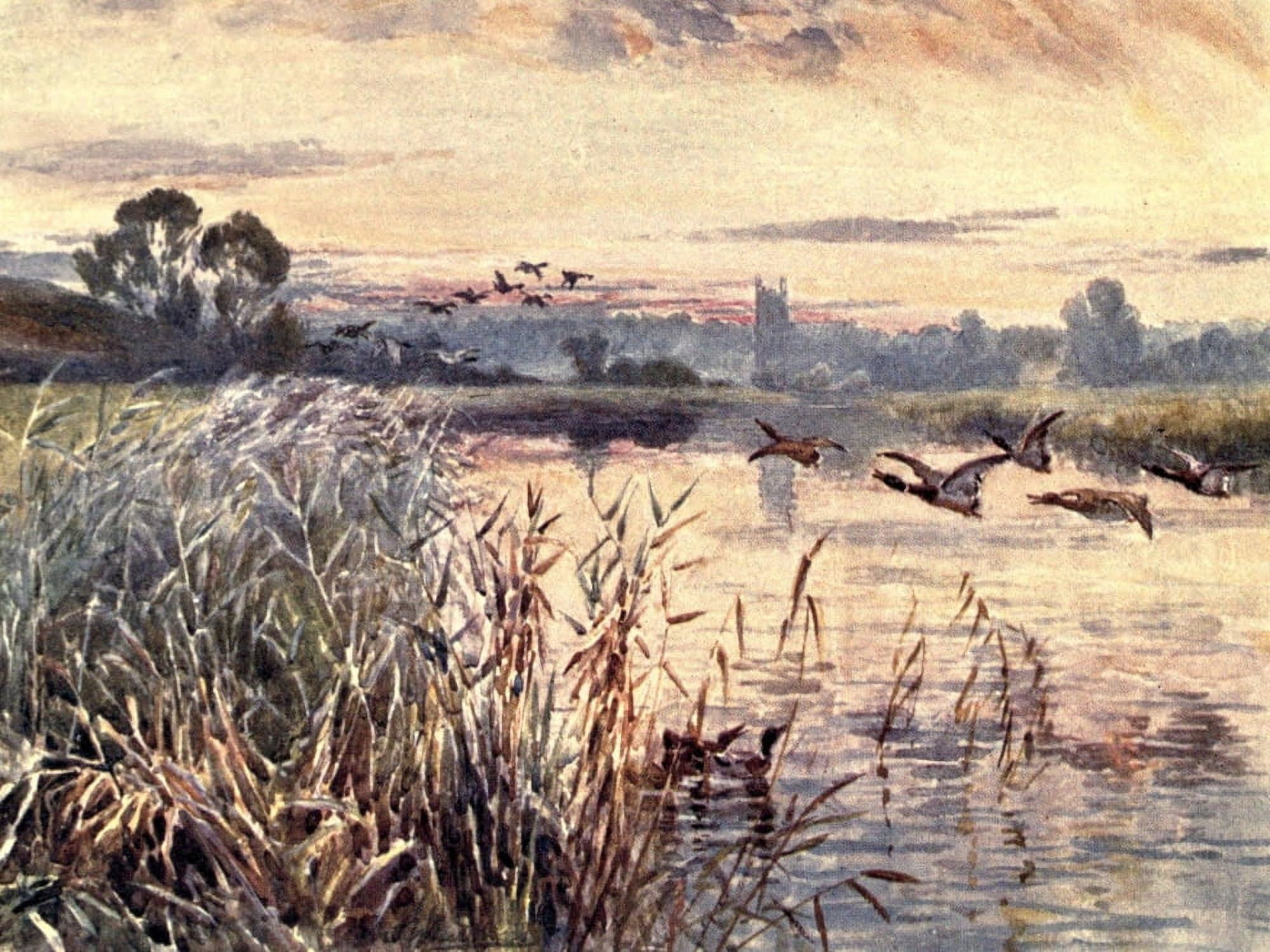Salford Priors Canvas Art - F Whitehead (18 x 24)