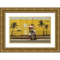 thumbnail image 1 of Salgado Gispert, Gloria 18x13 Gold Ornate Wood Framed with Double Matting Museum Art Print Titled - Colors In Africa, 1 of 4