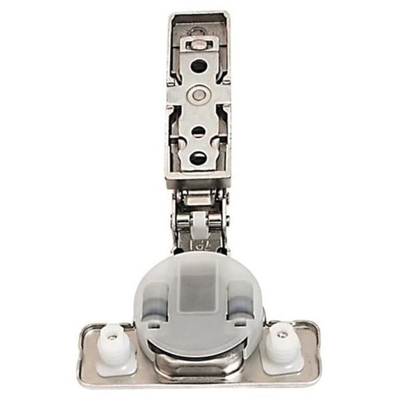 Salice  105 deg - 0.5 in. Overlay Switch Logica Mounting Hinge - Nickel Plated