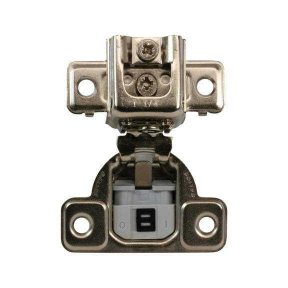 Salice 106 Degree 1-1/4" Overlay, Silentia Soft Close Screw-On Face Frame Hinge with 3 Cams