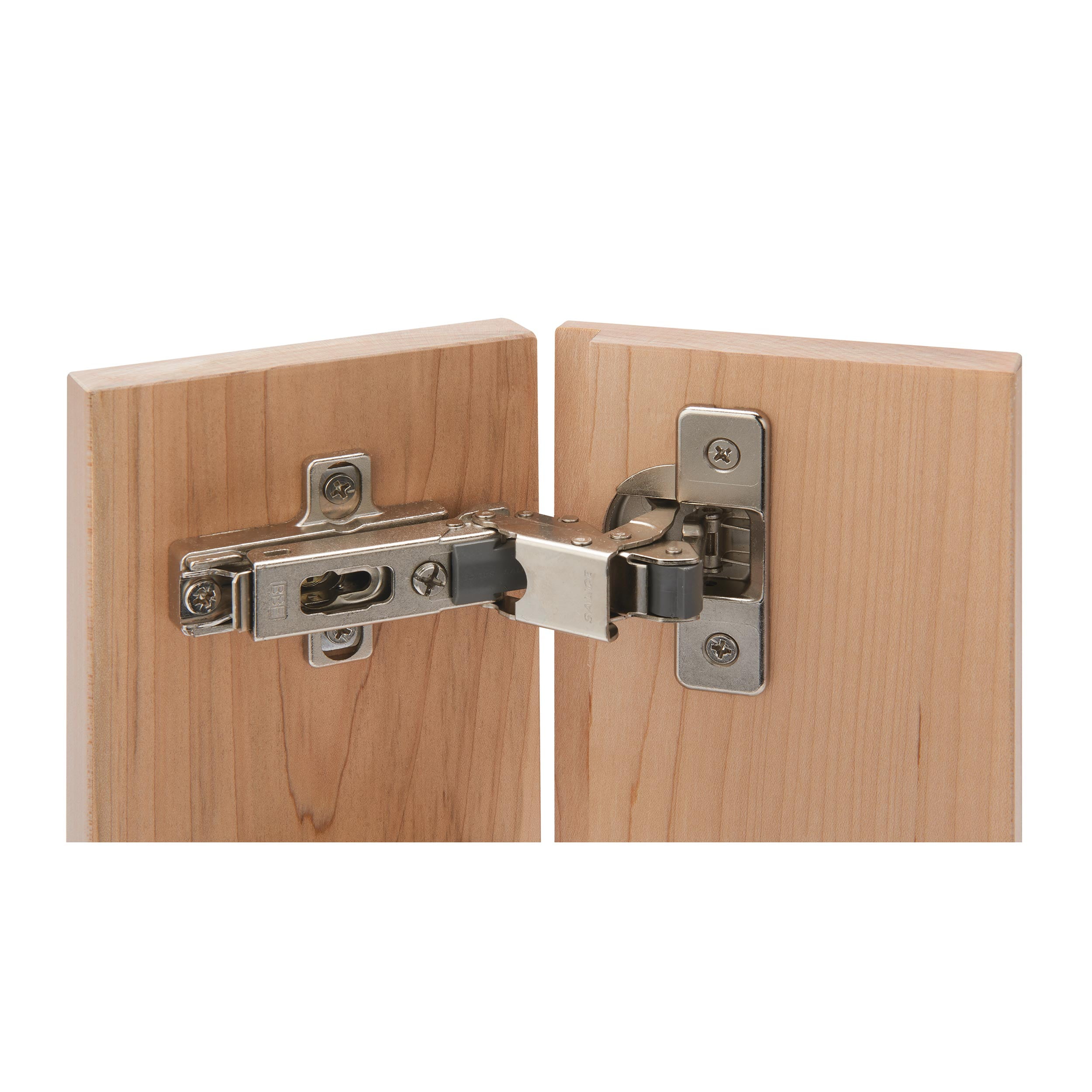 Silverline Face Frame Concealed Euro 105Deg Self Closing Compact Cabinet  Hinges (6 Pack) 