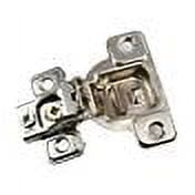 Salice 5-Pack 106 Degree 3/4" Overlay, Excenthree Face Frame Hinge with 3 Cam Adjustment, Nickel Finish
