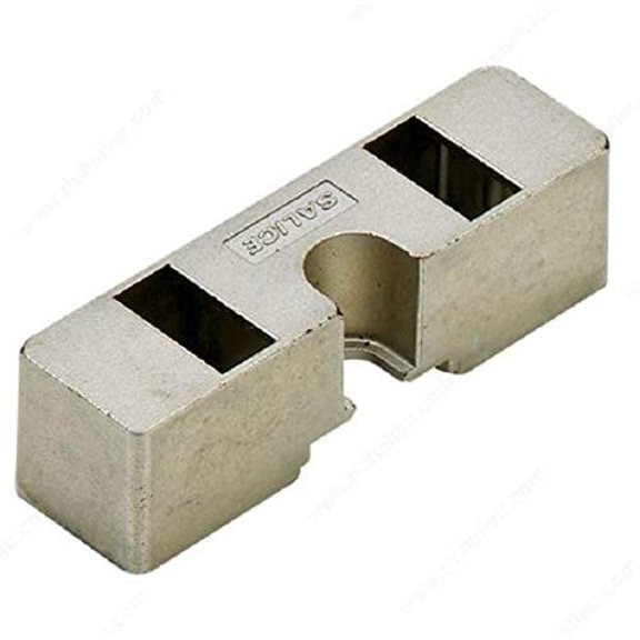 Salice, Mounting Blocks For Use With Hinge Soft-Close Stamped Steel Plates, Inse
