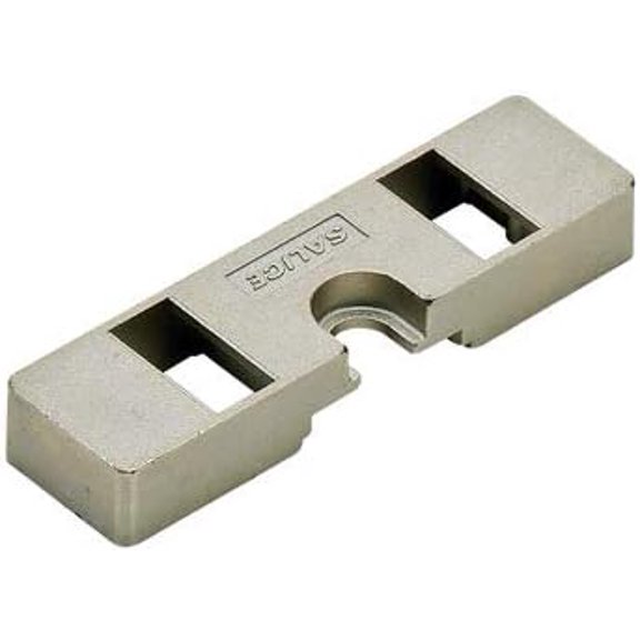 Salice, Mounting Blocks for Use with Stamped Steel Hinge Plates, Inset