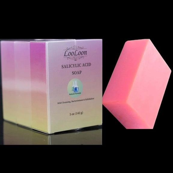 Salicylic Acid Soap  Exfoliating Acne Treatment, Removes Blackheads and Blemish for Face & Body