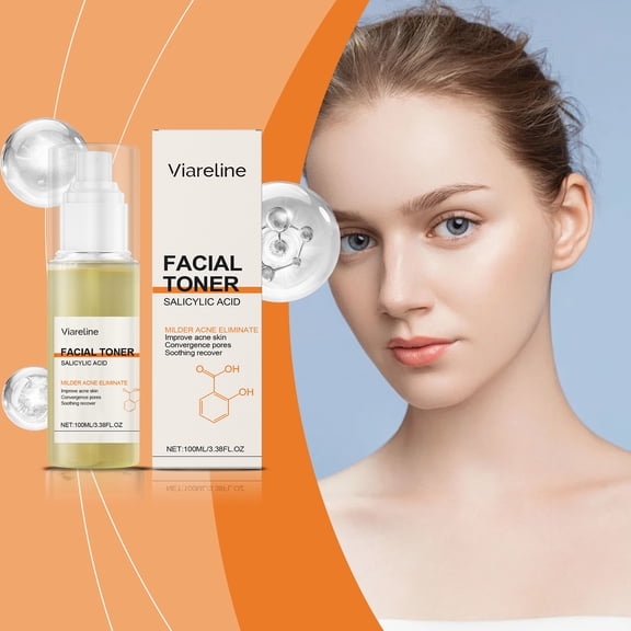 Salicylic Acid Toner Spray Softening Fine Skin Hydrating Daily Facial Essence Water