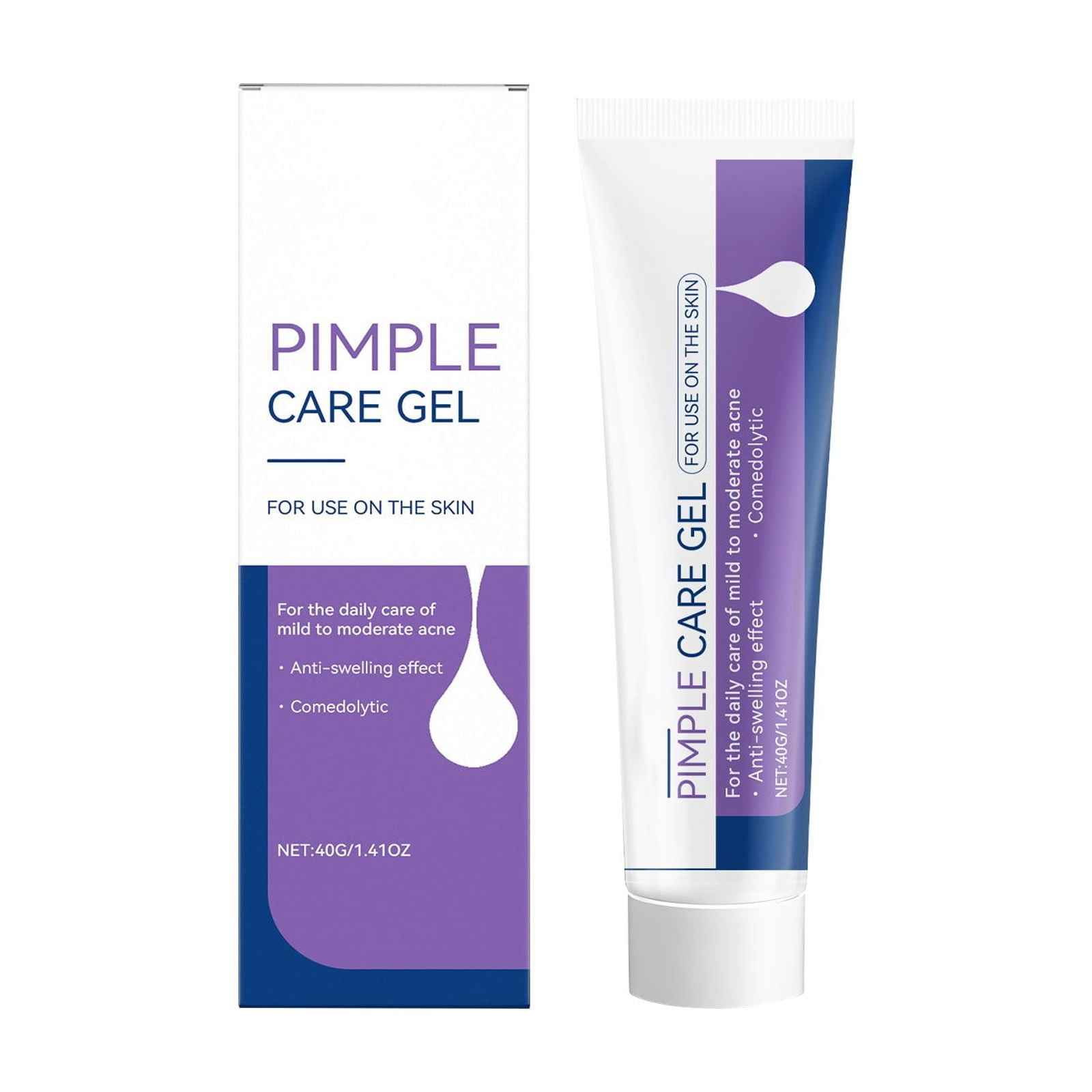 Akne‑Gel 25 G – Bekämpft Pickel & Mitesser, Reduziert Hautunreinheiten, Schnell Einziehend & Nicht Fettend