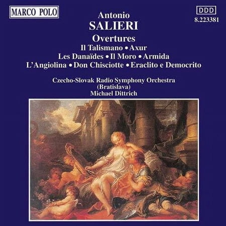 Salieri / Dittrich / Czecho-Slovak Rso - Overtures - Music & Performance - CD