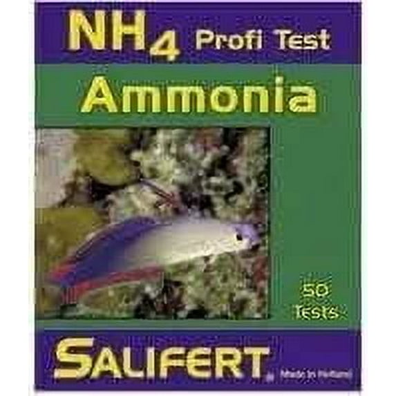 Salifert Ammonia Test Kit – NH3/NH4 Test for Saltwater & Freshwater Tanks