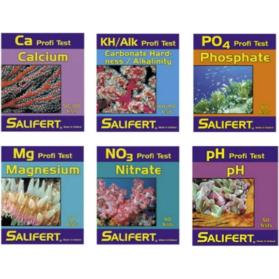 Salifert Master Reef Testing Combo Kit - Saltwater Aquariums